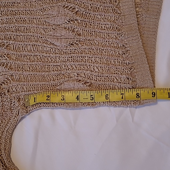 Zara Open Knit Crew Neck Sweater - Picture 5 of 8